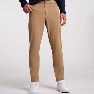 VRST Mens 5 Pockets Stretch Golf‎ Performance Outdoor Tech Pants Tan XL 40x30